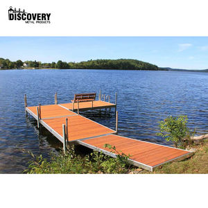 Vente <span class=keywords><strong>d</strong></span>'usine pont flottant bonne qualité jetée en métal amarrage moderne jet ski aluminium pince flottante quai - Product Image 2