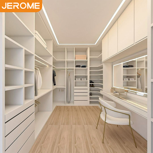 Prix Usine Personnalisé Design Moderne Chambre Meubles Penderie Dressing <span class=keywords><strong>en</strong></span> <span class=keywords><strong>Bois</strong></span> avec Coiffeuse - Product Image 3
