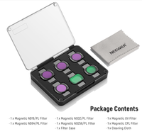 Filtre polarisant magnétique à densité neutre, lot de 6, pour DJI Osmo Pocket 3 Pocket 4 Xtra Muse UV CPL ND PL, accessoires pour objectif d'appareil photo