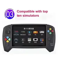 Console de jeu vidéo portable classique XY-08, écran couleur 7 pouces, batterie rechargeable 3000 mAh, pour jouer à des jeux