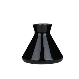 可再填充装饰豪华黑色扩散器瓶定制设计家用芳香扩散器玻璃瓶