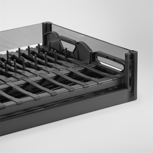 HNOSS Support de rangement à <span class=keywords><strong>tiroirs</strong></span> Panier à vaisselle en aluminium sous l'évier Organisateur de casseroles et de poêles - Product Image 2