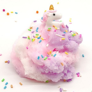 Kit de couleurs bon marché pour fournisseur, jouets DIY, argile à modeler, <span class=keywords><strong>slime</strong></span> <span class=keywords><strong>licorne</strong></span> gonflable - Product Image 4