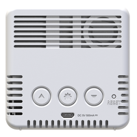 Détecteur de CO2 multifonctionnel pour la maison, moniteur portable de qualité de l'air, affichage LCD, capteur de CO2, compteur de qualité de l'air IP65