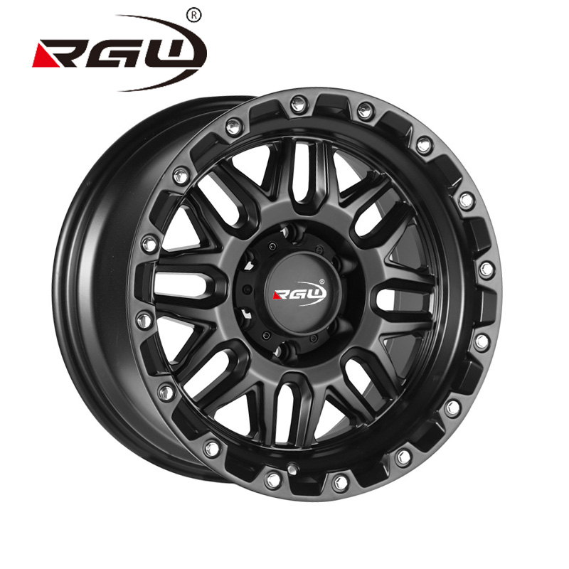 8122 17x8 6x139 Llantas Aro R17 Black Jante Alu 17 Inch 6x139,7 внедорожные диски Mags, литые диски 17 дюймов, 6 отверстий