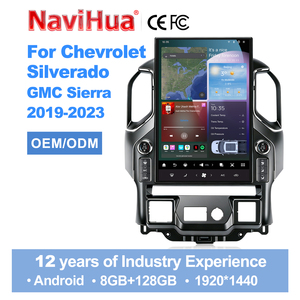 Navihua สำหรับ Chevrolet Silverado/GMC Sierra ปี 2019-2023 อัพเกรดรถยนต์เป็นระบบ Android 14 วิทยุติดรถยนต์หน้าจอแนวตั้ง 17.2 นิ้ว มัลติมีเดีย Carplay - Product Image 1