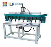 Perceuse pneumatique verticale multi-axes pour le bois, machine de perçage à quatre lignes, plusieurs têtes, moteur multifonctionnel, perçage multi-tâches 1500W 22mm