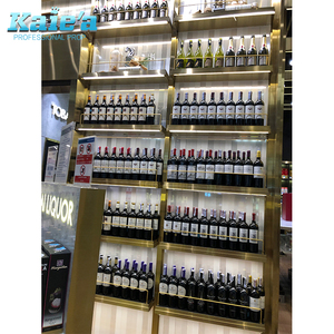 Cửa Hàng Rượu Kệ Vật Tư Trang Trí Rượu Rượu Rượu Chai Hiển Thị Đứng - Product Image 1