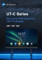 TV LED Smart 4K dengan Refresh Rate 3840Hz Kontras 10000:1 Tahan Air IP54 untuk Dalam Ruangan Dudukan Khusus Garansi 2 Tahun