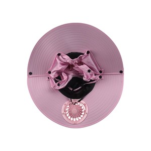하이 퀄리티 모자 팬 내장 접이식 태양 모자 내장 팬과 하드 모자 - Product Image 4