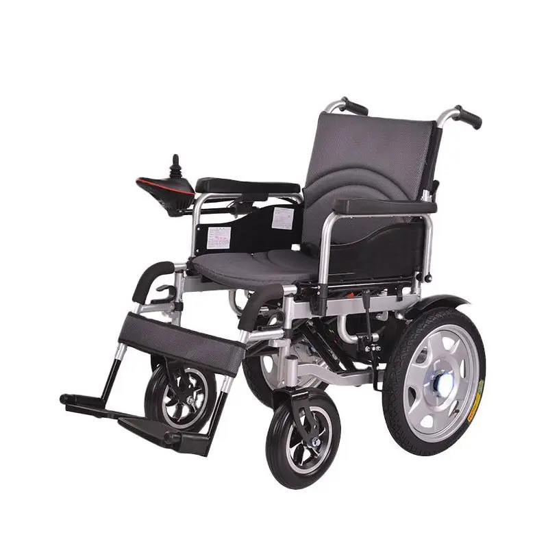 HG-W68061 מתקפל נייד נסיעה חשמלי כיסא גלגלים/נכים חשמלי גלגל כיסא