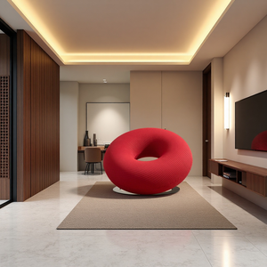 Canapé moderne et confortable en <span class=keywords><strong>tissu</strong></span> tissé, unique et durable ; idéal pour la chambre, le salon ou l'hôtel - Product Image 1