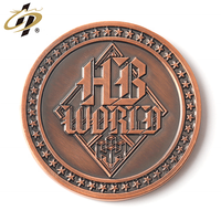 Pièce de monnaie en bronze 3D fabriquée par Shaunghua, gravée sur mesure, médaille en métal double face, pièces de monnaie souvenirs personnalisées, pièce de monnaie de défi en cuivre antique