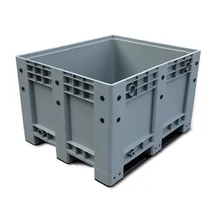 600 Ltr Standard Size plastic Pallet Box Bulk Storage Container