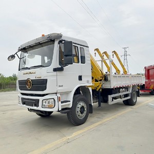 Prix d'usine Shacman L3000 Camion-grue à flèche articulée de 6,3 tonnes et 8 tonnes à vendre - Product Image 1
