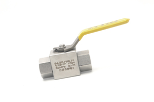 Yüksek basınç SS304 paslanmaz çelik dişi dişli küresel vanalar Premium küresel vana - Product Image 5