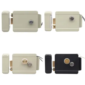 Rim Electric Remote Control Oem Auto Smart Brass Cylinder Lock Door Strike Rim Lock Hotel Locks