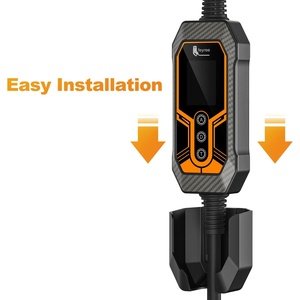 Feyree Nouveau support de chargeur de véhicule électrique portable avec connecteurs Type 1 GBT NACS 7/11KW Sortie monophasée/triphasée 85V-264V/380V20% - Product Image 4