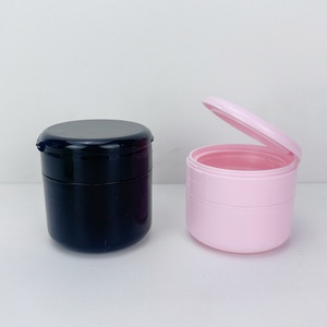 Eco Friendly Plastic PP White Pink Green Round Wide Mouth Skin Care <b>Eye</b> Cream Jar With Screw Lid 10g 30g 50g 100g 150g - Product Image 6