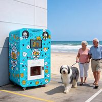 Machine de toilettage pour chien 24h à faible consommation d'énergie, équipement intégré de lavage et séchage des poils pour animaux de compagnie