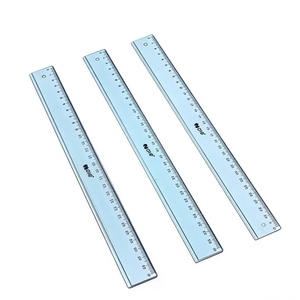 Regla de Dibujo Recta Transparente Simple de Plástico para Estudiantes, Material Escolar y de Oficina a Buen Precio y en Oferta - Product Image 3