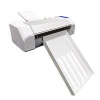 Máquina de corte de etiquetas pequeñas con cámara CCD, plotter gráfico A3+ de 330 mm, máquina de corte de pegatinas multimaterial con grabado en relieve