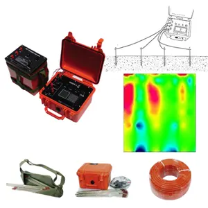 4 Điện Cực Điện Trở Suất Meter Độ Chính Xác Cao 1D VES Điện Trở Suất Khảo Sát Cụ