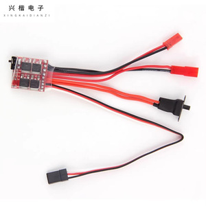 ESC con interruptor de freno de 10A, 20A, 30A para coches y barcos RC - Product Image 2