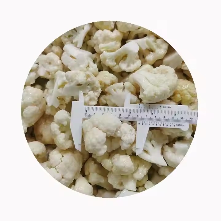 Organic Quick-Frozen Fresh Vegetables for Kitchen Cooking New Crop Cauliflower Edamame Ginger Corn-for Steamed Processing