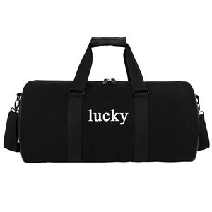 Bolsa de Lona Grande Personalizada, Bolsa de Viaje Tipo Barril, Portátil, para <span class=keywords><strong>Viajes</strong></span> - Product Image 3