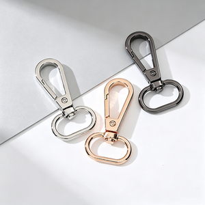 Mosquetón Giratorio Metálico Multicolor de Aleación de Zinc Antideslustre de Primera Calidad para Colgantes de Bolsos y Fabricación de Joyas - Product Image 2