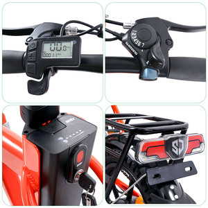 Bicicleta Eléctrica Urbana Económica de Alta Calidad con Gran Autonomía, Bici Eléctrica Plegable <span class=keywords><strong>25</strong></span> km/h, Ebike Pequeña Plegable - Product Image 4