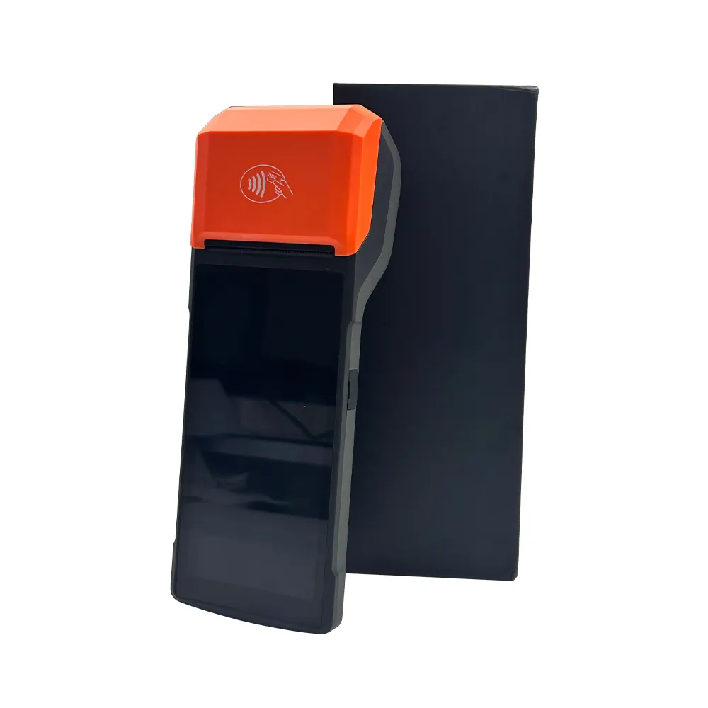 안드로이드 13 8 코어 4G Pos 터미널 휴대용 모바일 Pos 머신 NFC Pos R330 Pro
