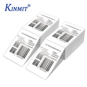 Kinmit-etiqueta térmica de envío 4X6, 100x150mm, 500 unidades, para la dirección de embalaje de <span class=keywords><strong>Amazon</strong></span> y Ebay - Product Image 3