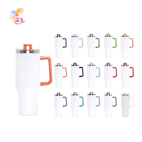 Gobelet isotherme portable ZP RTS 40oz en acier inoxydable 304 pour voiture, bouteille d'eau par sublimation, gourde de sport pour l'extérieur