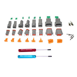 <span class=keywords><strong>2</strong></span> <span class=keywords><strong>3</strong></span> 4 8ピンDTシリーズメスオスDeutchコネクタキット (ツール端子付き) - Product Image 3