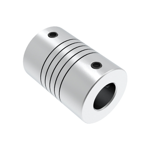 D20 L25 5X8mm 5mm करने के लिए 8mm कनेक्टर लचीला युग्मक एल्यूमीनियम बेर मोटर तख़्ता लचीला शाफ्ट युग्मन - Product Image 3