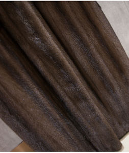 OEM 여성용 럭셔리 엘레강스 겨울 아우터웨어 롱 풀 펠트 벨벳 코펜하겐 밍크 퍼 코트 방풍 캐주얼 스타일 - Product Image 6