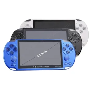 CoolRabbie Console di Gioco Portatile CRX9S da 5,1 Pollici <span class=keywords><strong>con</strong></span> Risoluzione 800x480, 20000 Giochi Integrati, Mini TV Portatile - Product Image 1