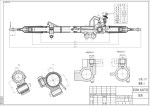 ชุดพวงมาลัยแร็<span class=keywords><strong>ค</strong></span>แอนด์พิเนียน EOK LHD สำหรับรถยนต์นิสสัน <span class=keywords><strong>นาวา</strong></span><span class=keywords><strong>ร่า</strong></span> YD25 <span class=keywords><strong>NP300</strong></span> 49001-4KH0A 49001-4KH1A 49001-4KD0A 49001-4KD1A - Product Image 6