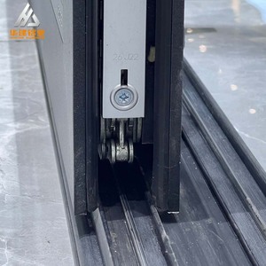 Tùy chỉnh cửa trượt hệ thống đường sắt cho Hợp kim nhôm gấp/<span class=keywords><strong>Bypass</strong></span> cửa trên dưới theo dõi Kit cho Heavy Duty Glass cửa - Product Image 2