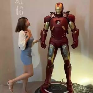 Sculptures de taille réelle de <span class=keywords><strong>Marvel</strong></span> Iron Man et Spider-Man, statues très détaillées <span class=keywords><strong>pour</strong></span> les collections et les expositions de fans - Product Image 2