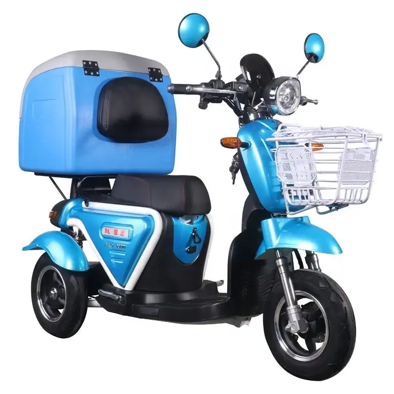 48 Volt 500 Watt Elektrische Levering Van Voedsel Trike Driewieler Scooter Te Koop Tegen Concurrerende Prijzen