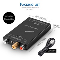 Produk Baru Pabrikan Phono Preamp untuk Pemutar Rekaman Vinil Meja Putar Preamplifier