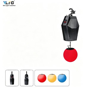 Sistema de Iluminación LED Cinético de Esferas Múltiples con Elevación Motorizada y Efecto Visual Dinámico Inmersivo <span class=keywords><strong>3D</strong></span> con Mapeo de Píxeles DMX - Product Image 3