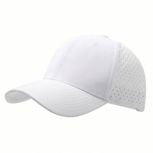 Casquette de golf personnalisée de haute qualité avec logo laser, imperméable et perforée, casquette de baseball imperméable avec logo PVC personnalisé - Product Image 1