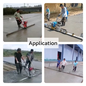 Règle de nivellement du béton Puissance <span class=keywords><strong>vibrante</strong></span> électrique Chape en béton Chape magique Béton avec 1,2 kw pour plancher - Product Image 4