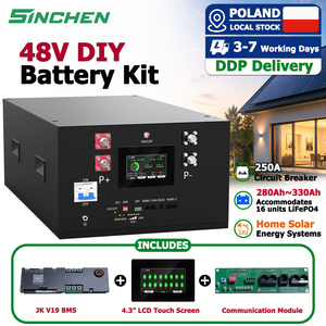 ระบบจัดเก็บพลังงานแบบ DIY สำหรับเซิร์ฟเวอร์แร็ค DDP จากโปแลนด์ แบตเตอรี่ลิเธียม JK V19 BMS 48V 51.2V BOX 280Ah 302Ah LiFePO4 กล่องใส่แบตเตอรี่ - Product Image 1