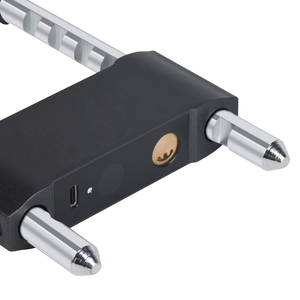 고보안 투야 스마트 지문 <span class=keywords><strong>U</strong></span>-락 콤비네이션 락 IP67 방수 USB 충전 알루미늄 및 유리문용 - Product Image 3