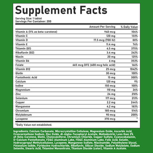 Comprimés multivitaminés pour hommes OEM, pour le soutien du système digestif et la protection antioxydante, multivitamines quotidiennes pour hommes - Product Image 2